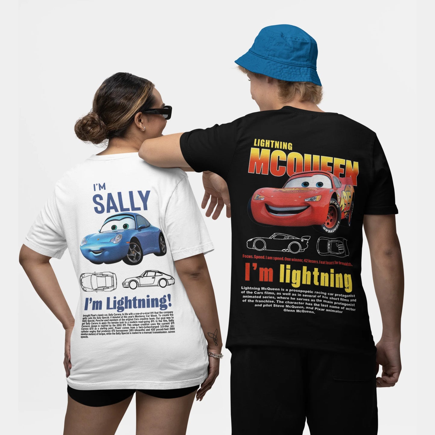 Camiseta McQueen & Sally